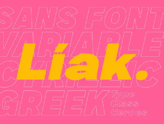 Liak font