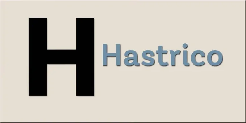 Hastrico DT Family font