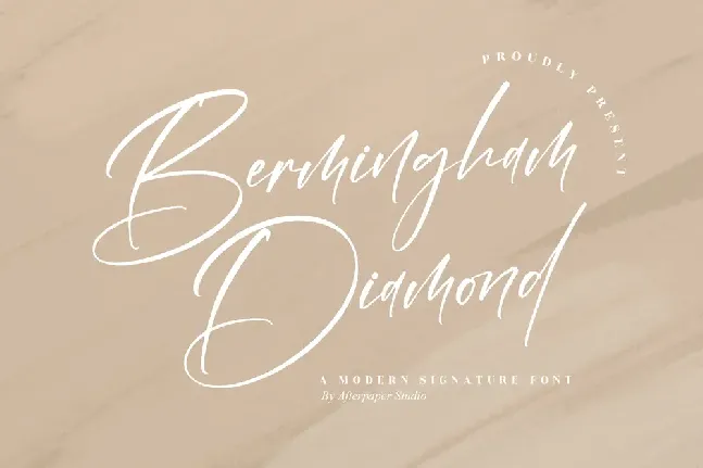 Bermingham Diamond font