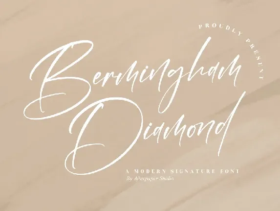 Bermingham Diamond font