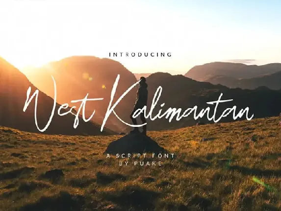 West Kalimantan Script font