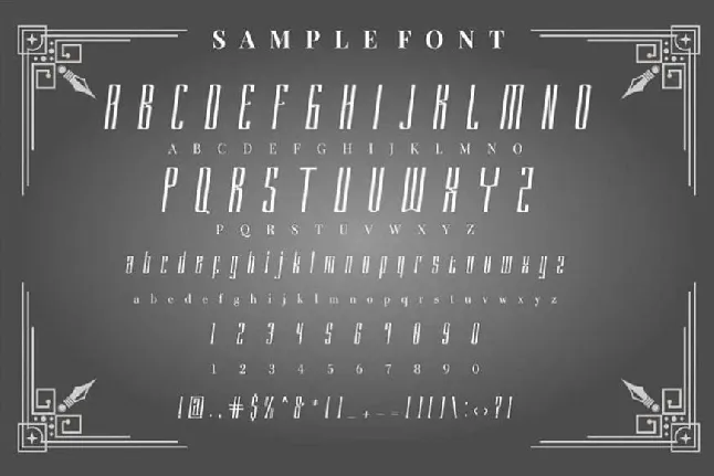 Delacruz font