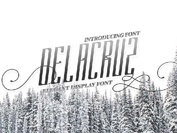 Delacruz font