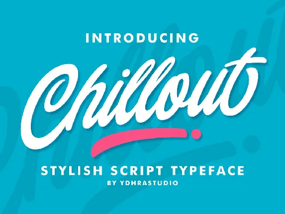 Chillout font