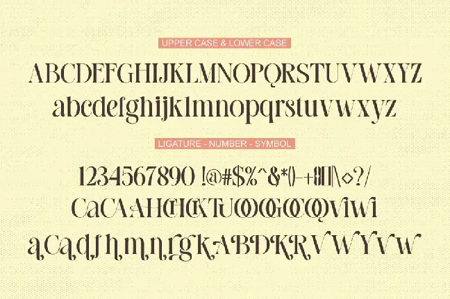 Calera font