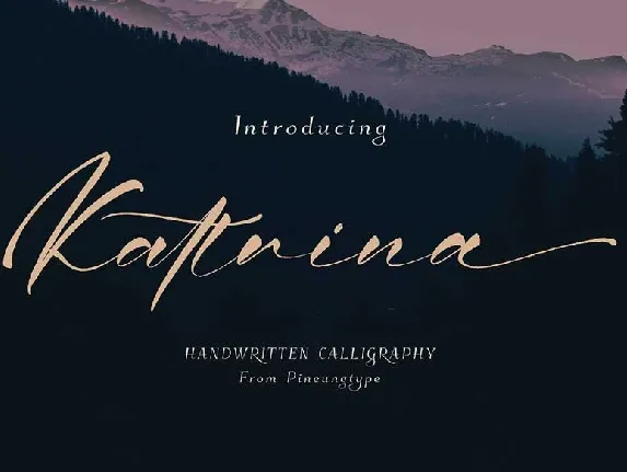 Kattrina font