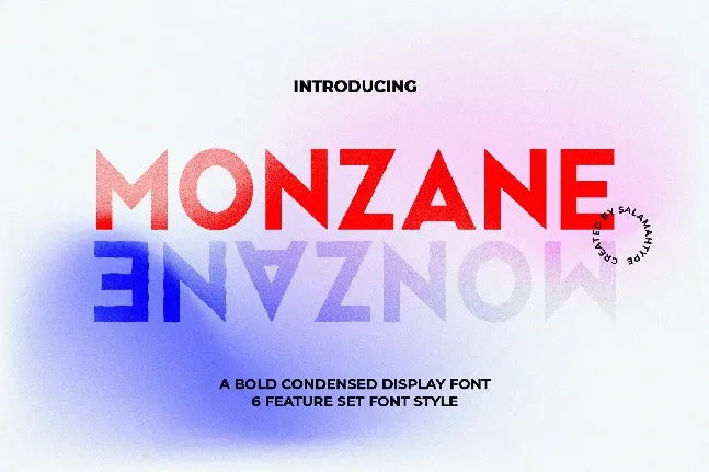 Monzane font