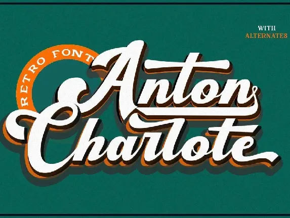 Anton Charlote font