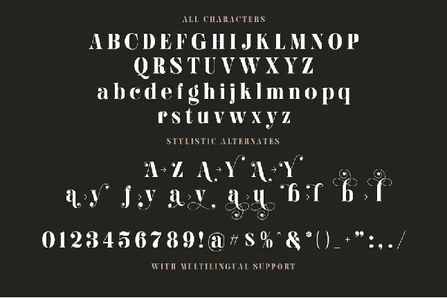 Hugiller font