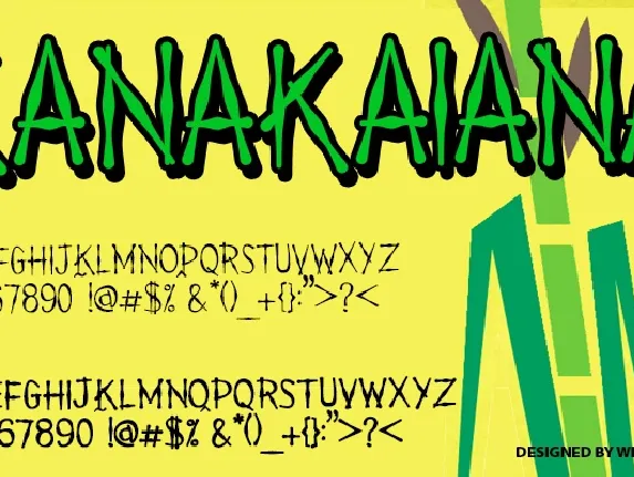 KanaKaiana font