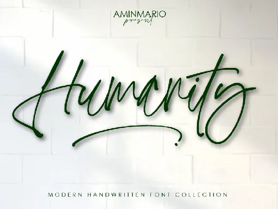 Humanity font