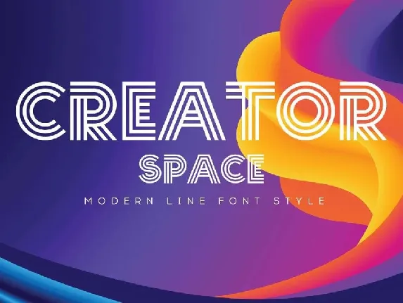 Creator Space font