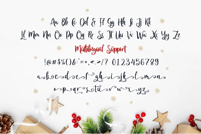 Jolystmas Demo font