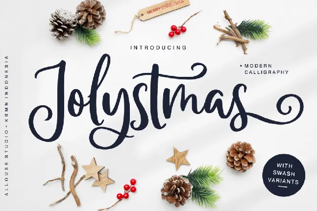 Jolystmas Demo font