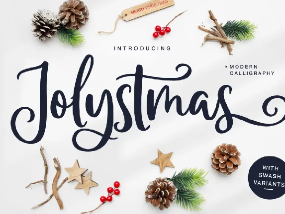 Jolystmas Demo font