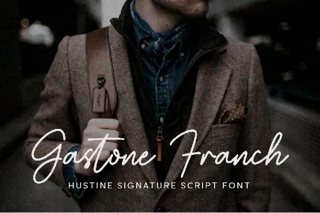 Hustine font