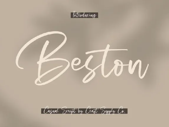 Beston font