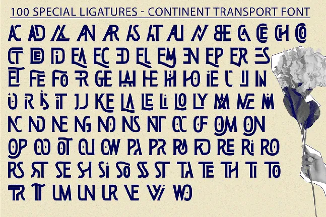 Continent Transport font