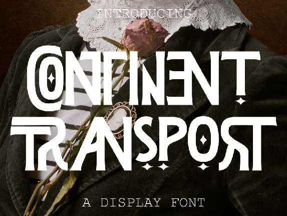 Continent Transport font