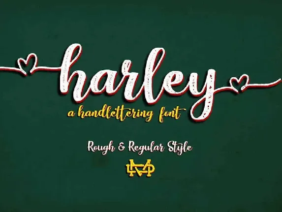 Harley Script Free font