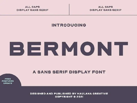 Bermont font