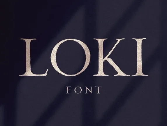 Loki Typeface font