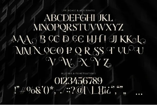 Bromolek font