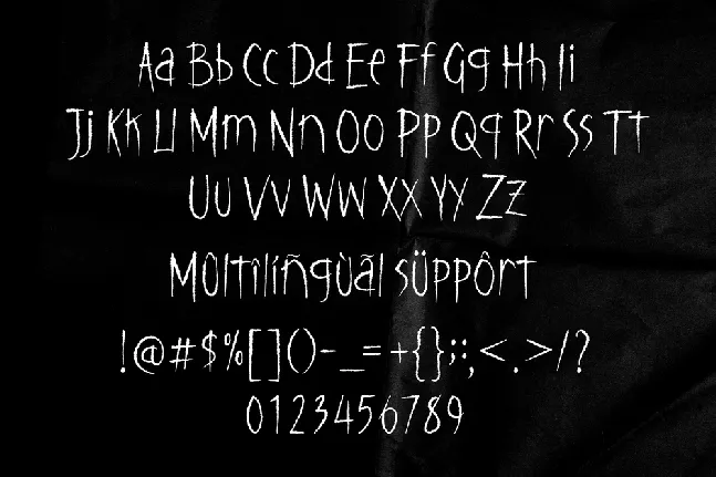 Bleakfall Demo font