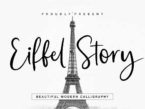 Eiffel Story Demo font