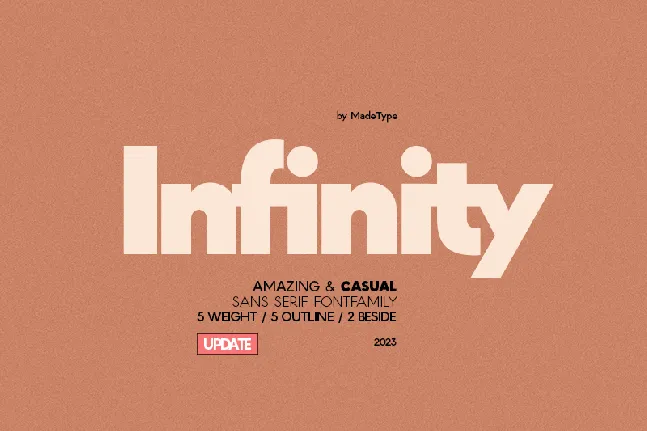 MADE INFINITY Personal Use font