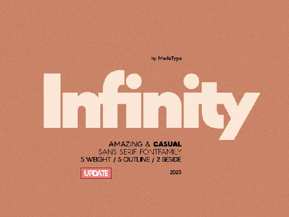 MADE INFINITY Personal Use font