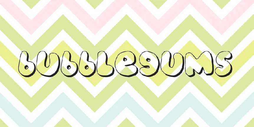 bubblegums font