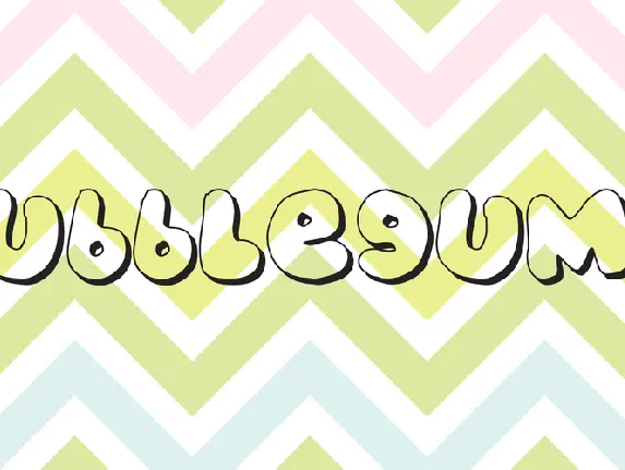 bubblegums font