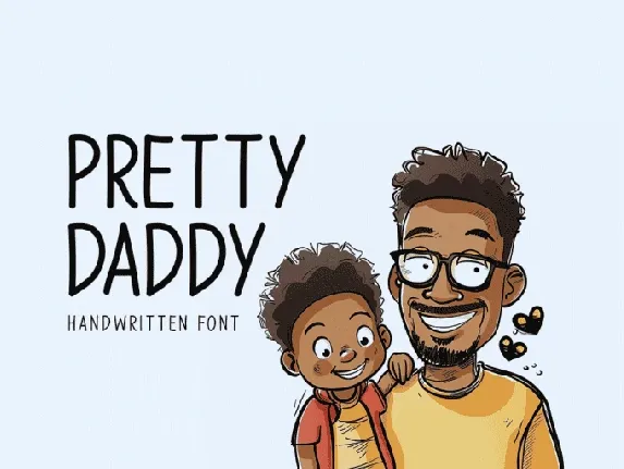 Pretty Daddy font