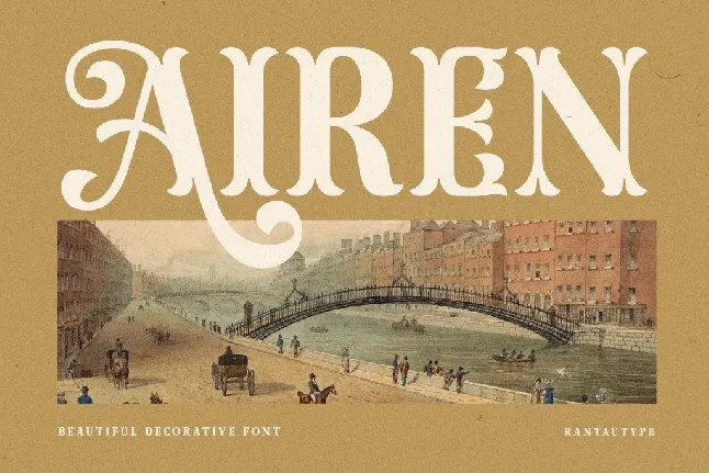 Airen font