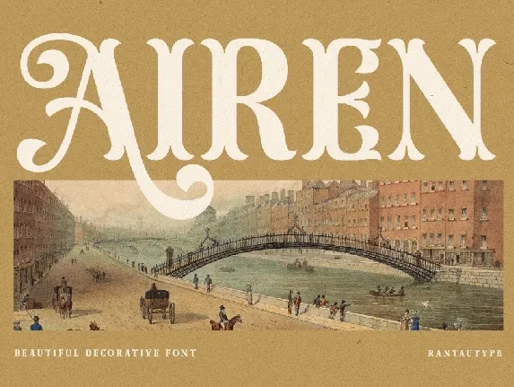 Airen font