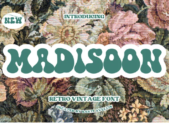 Madisoon font