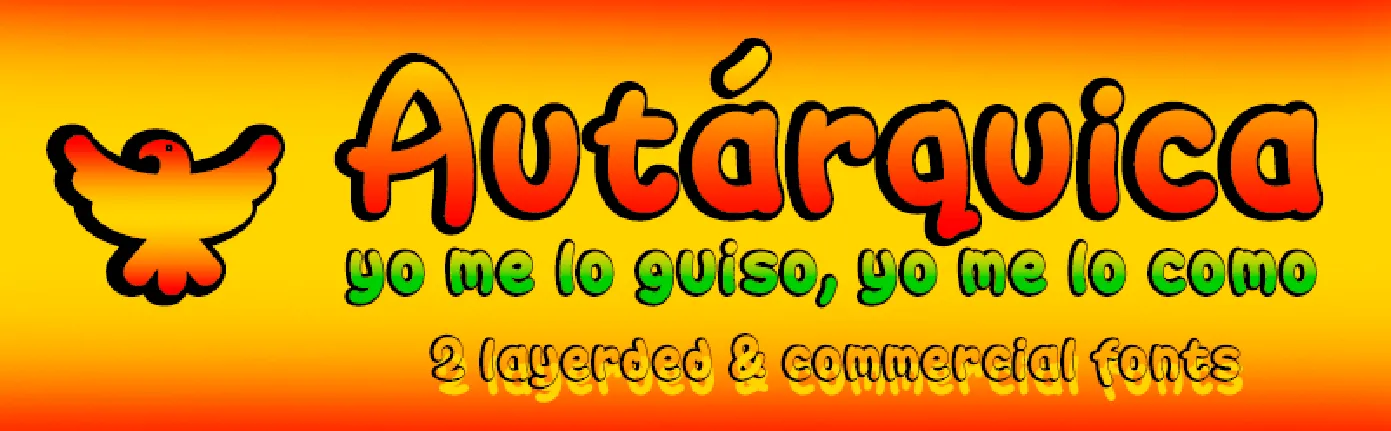 AutÃ·rquica font