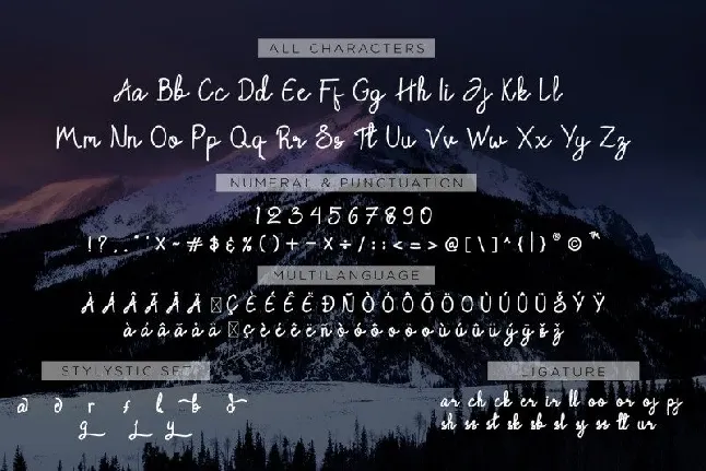 Chattagirie Handwritten font