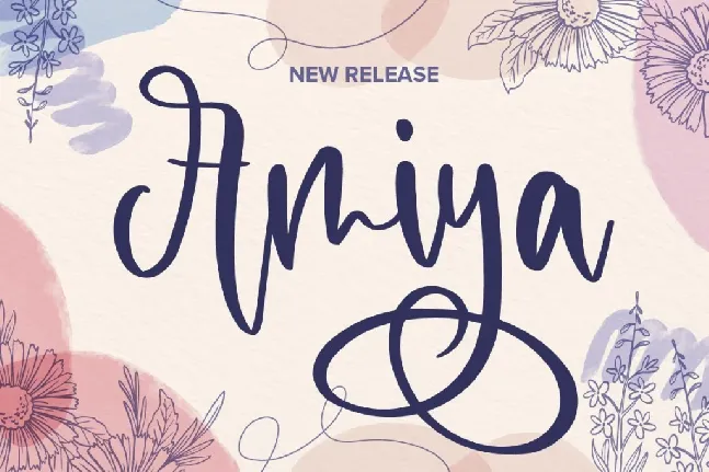 Amiya Personal Use Only font