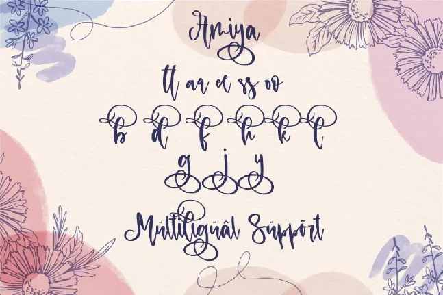 Amiya Personal Use Only font