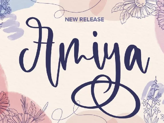 Amiya Personal Use Only font