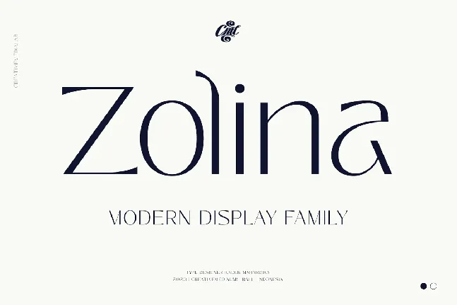 Zolina font