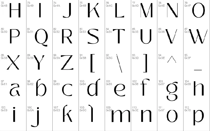 Zolina font