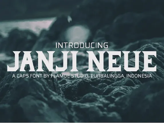 Janji Neue Typeface Free font