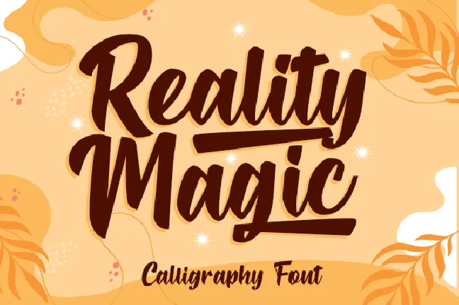 Reality Magic font