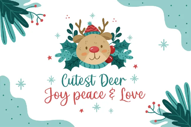 Christmas Scriptty Demo font