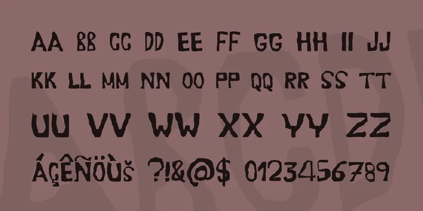 Erasaur font