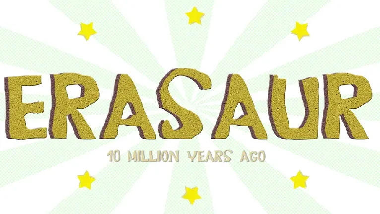 Erasaur font