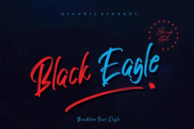 Black Eagle font